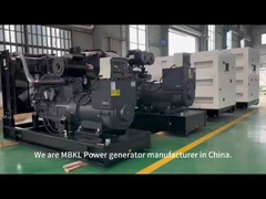 ชุดเครื่องกำเนิดไฟฟ้าดีเซล 1800kw 2250kva แบบเปิด/เงียบ พร้อมเครื่องยนต์ Weichai