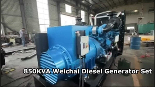 ส่วนลดปริมาณสำหรับเครื่องกำเนิดไฟฟ้าแบบเปิด Weichai ขนาด 850KVA | ส่งตรงจากโรงงาน