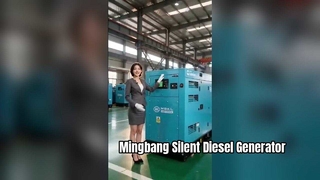 ชุดเครื่องกำเนิดไฟฟ้าดีเซล Mingbang Silent: กำลังสูง การทำงานเงียบเป็นพิเศษ