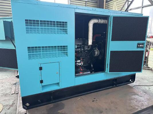 วีชาย 70KW ไดเซลเจเนอเรตเตอร์ 87.5KVA เสียงกันเสียง Genset สําหรับสํารอง