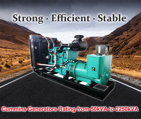 เครื่องยนต์ไดเซลขนาดเล็กเย็นด้วยน้ํา 110KW 137.5KVA เครื่องยนต์ไดเซล  6 ซิลินด์