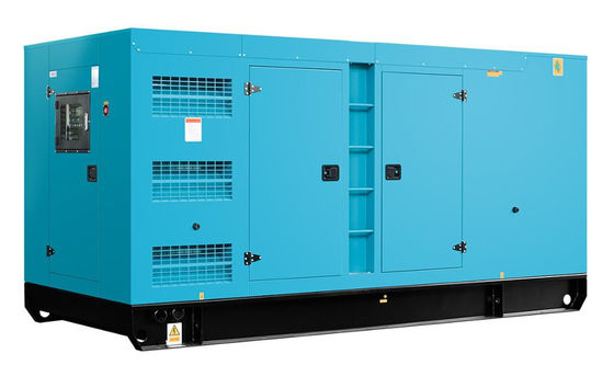 640KW เครื่องผลิตดีเซลเงียบ พร้อมเครื่องยนต์