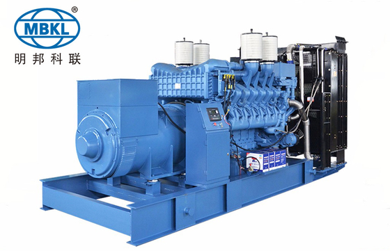 ราคาดี เครื่องผลิตไฟฟ้าดีเซล 1250KVA พร้อมเครื่องยนต์ MTU ออนไลน์