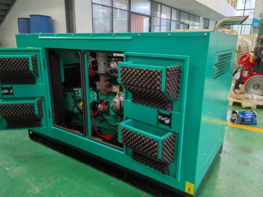 1500rpm/1800rpm Weichai WP4D66E300NG ชุดเครื่องกำเนิดไฟฟ้าดีเซลแบบเปิด/เงียบ 50KW/62.5KVA พร้อม ATS เสริม