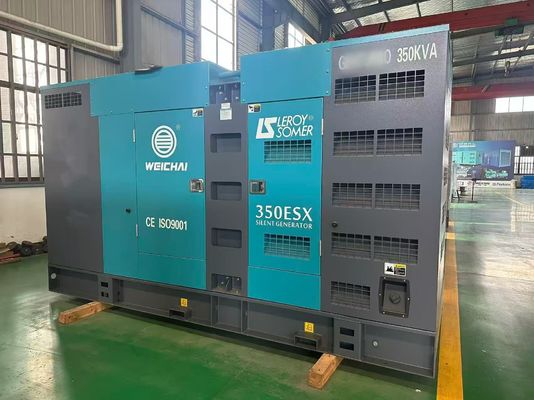 ชุดเครื่องกำเนิดไฟฟ้าดีเซล WEICHAI ขนาด 280KW พร้อมเครื่องยนต์ 320KW เครื่องกำเนิดไฟฟ้า และการรับรอง ISO 9001:14000, CE