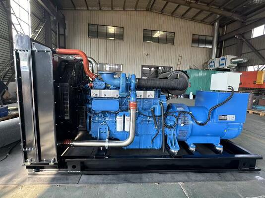 ราคาดี 500KW 625KVA เครื่องกําเนิดดีเซลแบบเปิด พร้อมเครื่องยนต์ Yuchai และผลิต 230V/400V ออนไลน์