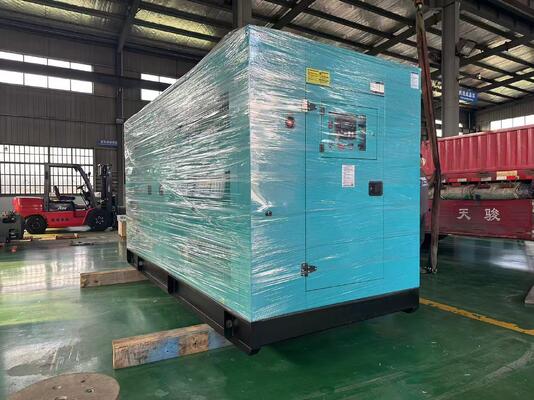 300KW/375KVA เครื่องกําเนิดดีเซลชนิดเงียบ พร้อมเครื่องยนต์ Yuchai YC6MJ500L-D21 สําหรับการแก้ไขพลังงานที่น่าเชื่อถือ