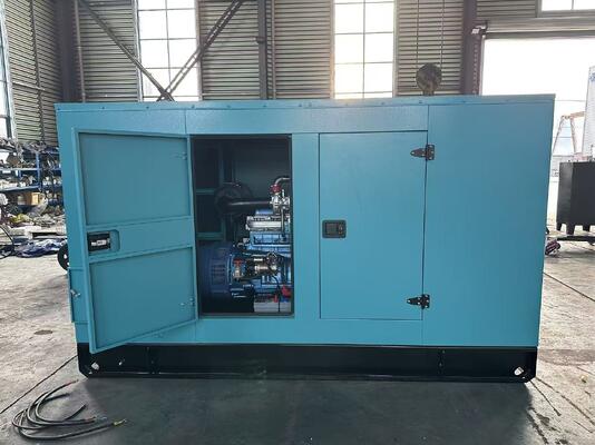 เครื่องกําเนิดดีเซลแบบเงียบ 125kVA/100KW สําหรับโรงพยาบาล โรงแรม และศูนย์ข้อมูล