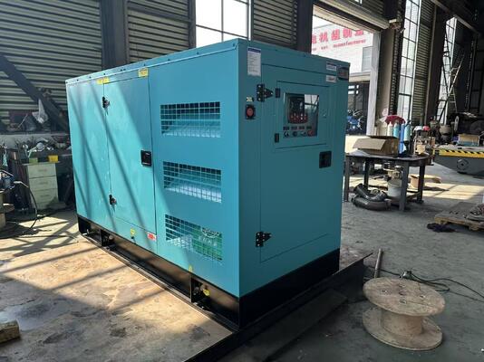 เครื่องกําเนิดดีเซลเงียบ 70KW / 87.5KVA ที่ได้รับการรับรอง CE